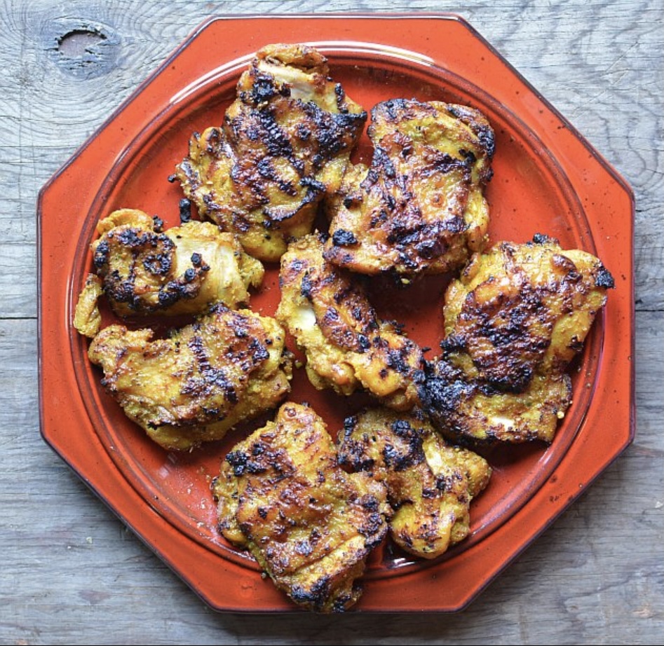 thai grilled turmeric chicken