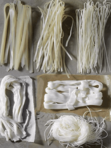 pho rice noodles dried and fresh