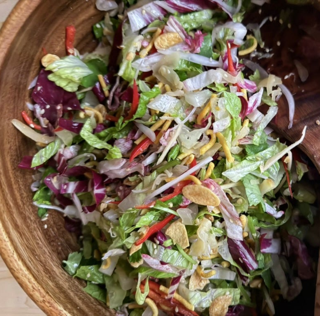 burmese ginger salad
