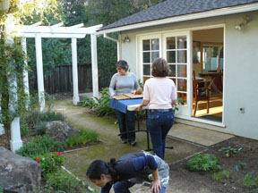 Photo shoot move table