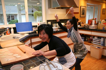 Photo shoot chopsticks