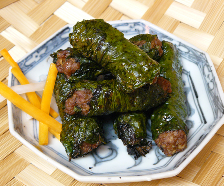 Beef-in-wild-betel-leaf