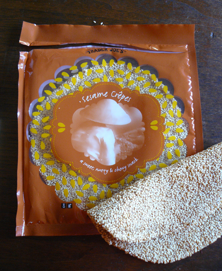 Trader Joes sesame crepes Trader Joes sesame crepes
