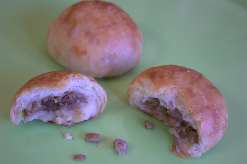 baked bao from trader joe's biscuit dough