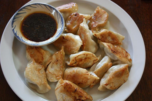 Pan-fried Weichuan shandong dumplings
