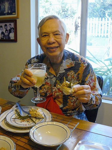 Beer with Vietnamese food