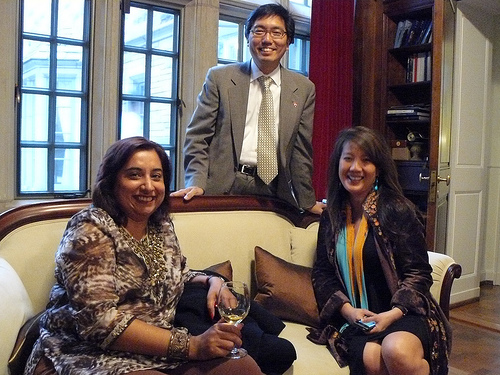 Master Marvin Chun with Monica and Kim