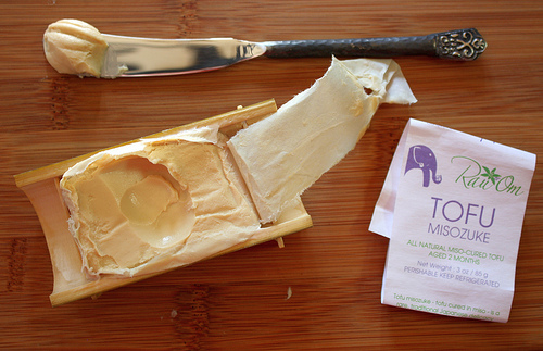 Tofu misozuke made by Rau Om