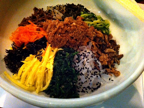 bibimbap from Gahm Mi Oak
