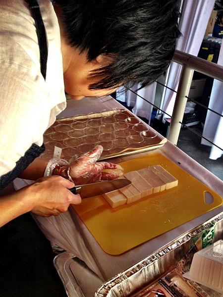 LuckyRice Andrea Nguyen working