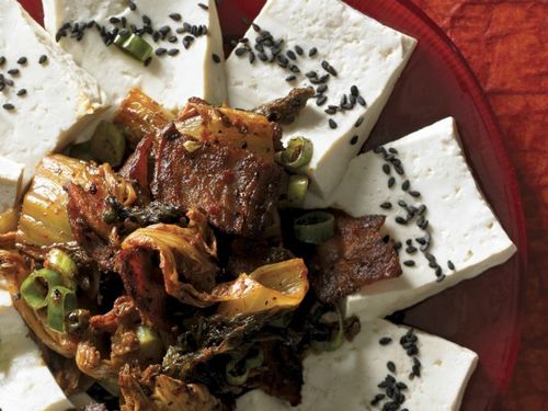 Asian-tofu-with-kimchi-and-pork-belly