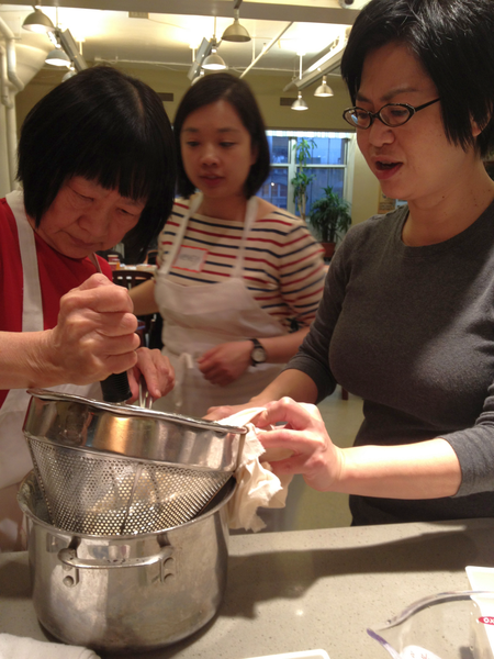 NYC ICE making soy milk for tofu