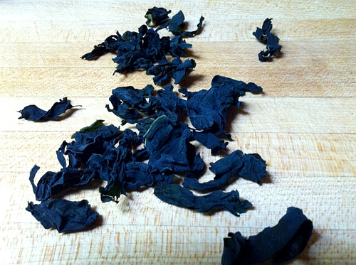 Korean seaweed soup dried wakame