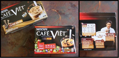 Instant vietnamese coffee collage Instant vietnamese coffee collage