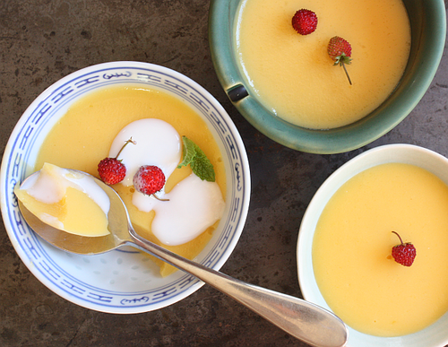 Mango pudding recipe