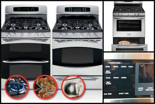 Stove add on collage