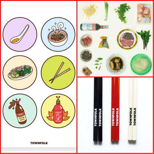 Townfolk pho 99 collage