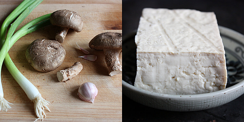 Korean shrimp mandu filling
