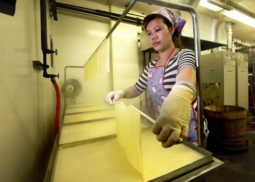 Northwest Tofu skin making