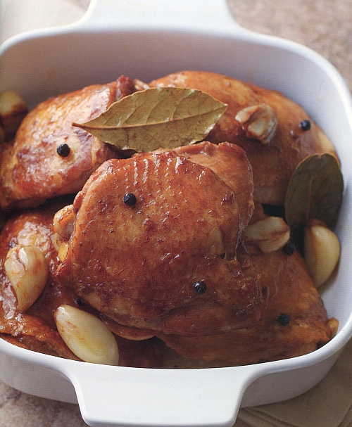 Classic Filipino chicken adobo