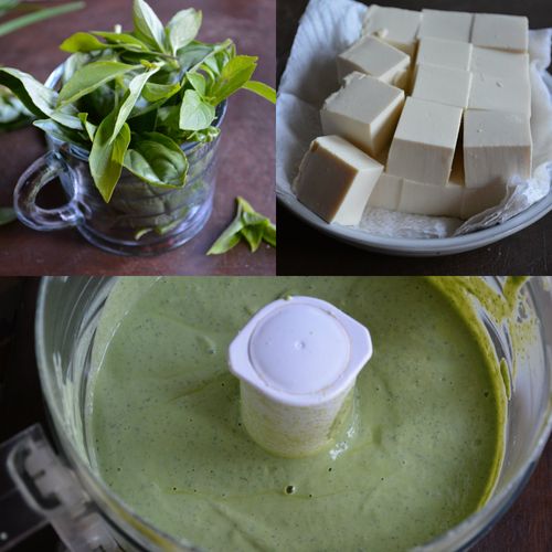 Basil-tofu-goddess-dressing-collage