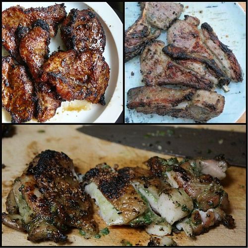 Grilled-pork-goat-chicken