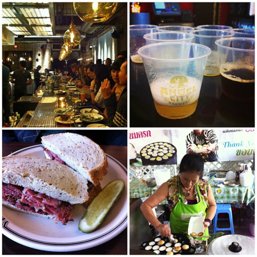 Los Angeles -food-scene-collage