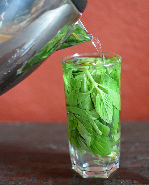 Mint-tisane