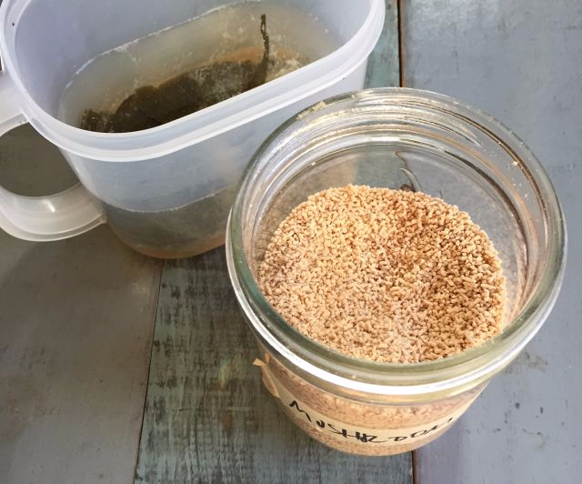 Veg fish sauce mushroom