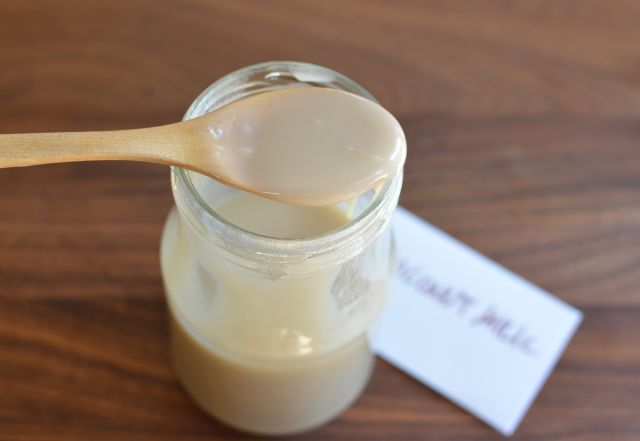 Condesnsed milk coconut