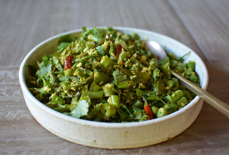 Green-beans-coconut-cilantro Green-beans-coconut-cilantro