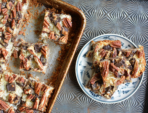 Magic 7 layer bars pan plate