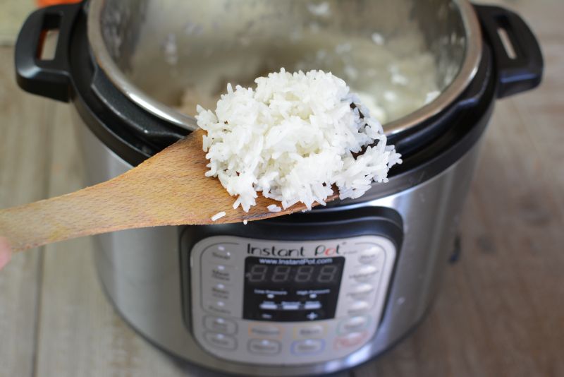 Instant-pot-rice-finished