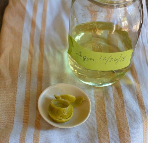 Kaffir lime infused vodka Kaffir lime infused vodka