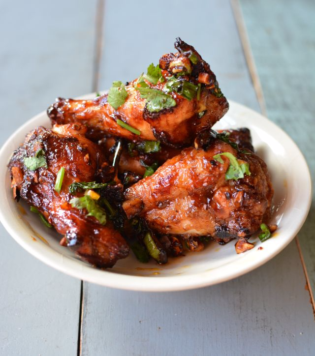 Kung pao chicken wings Kung pao chicken wings