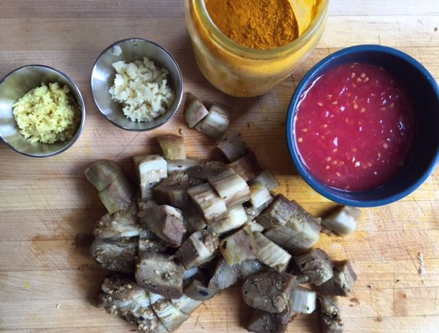 Indian-eggplant-mise
