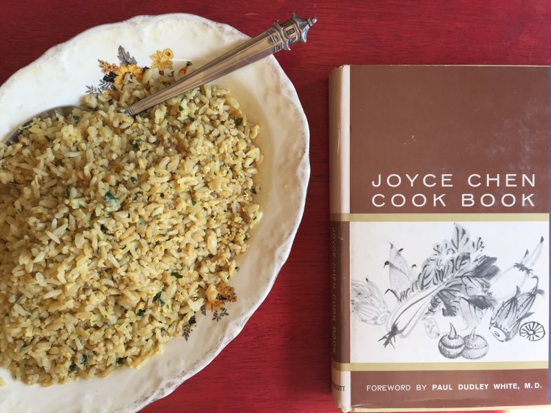 joyce chen egg fried rice and cookbook