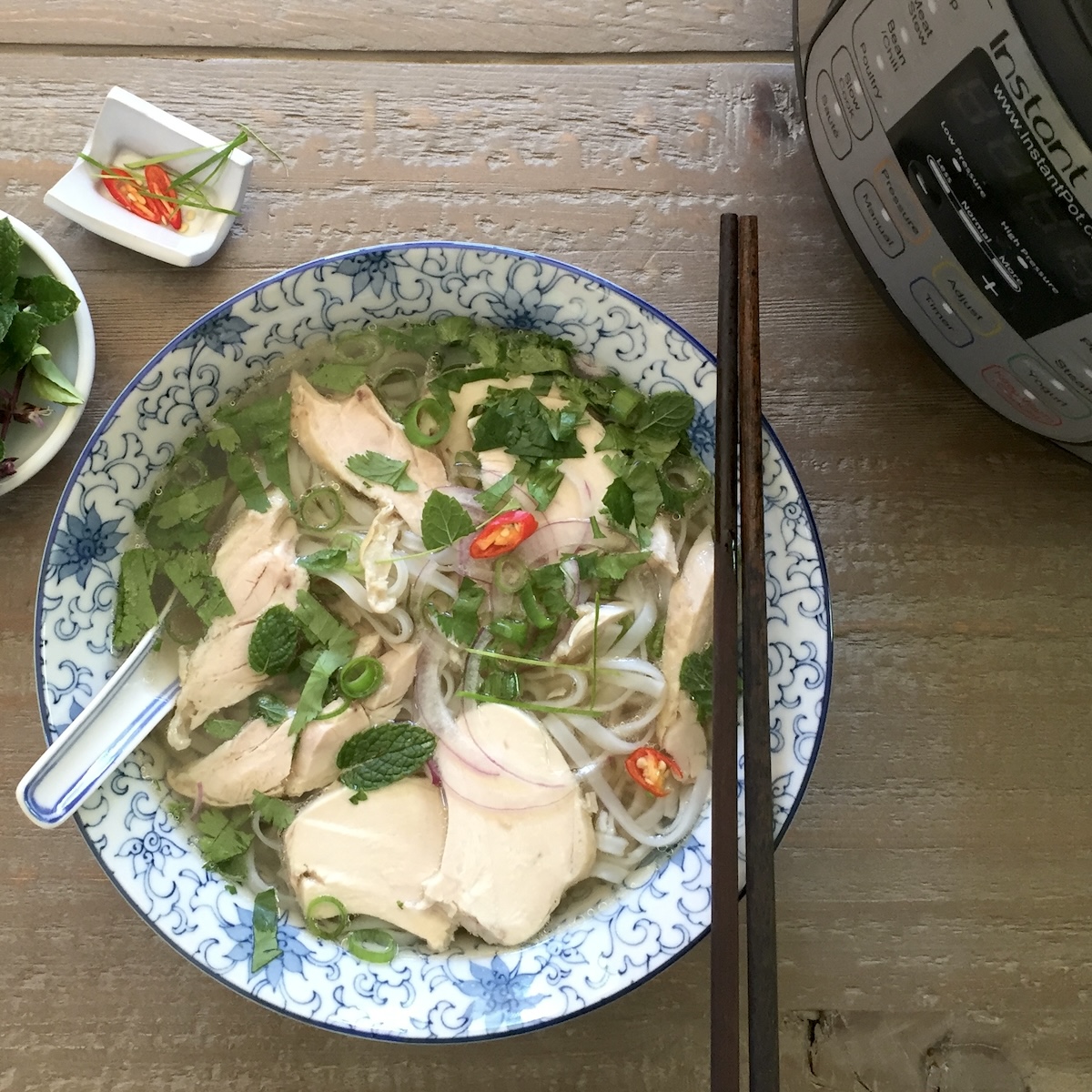instant pot chicken pho recipe