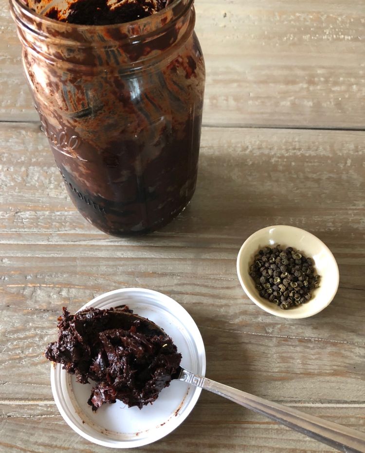 Sichuan Boiling Fish (Shui Zhu Yu) seasonings.