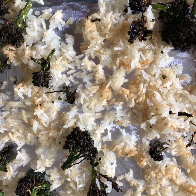 General Tso's Broccoli Fried Rice