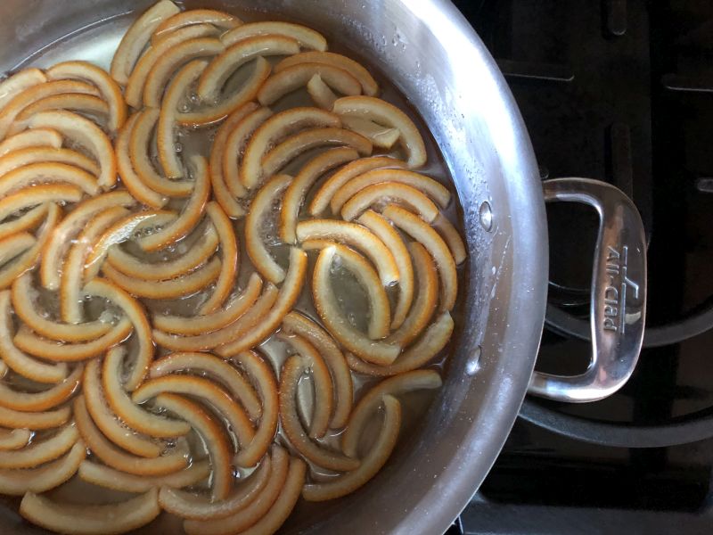 Candied Orange Peels Recipe