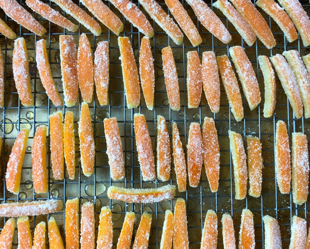 Candied Orange Peels Recipe