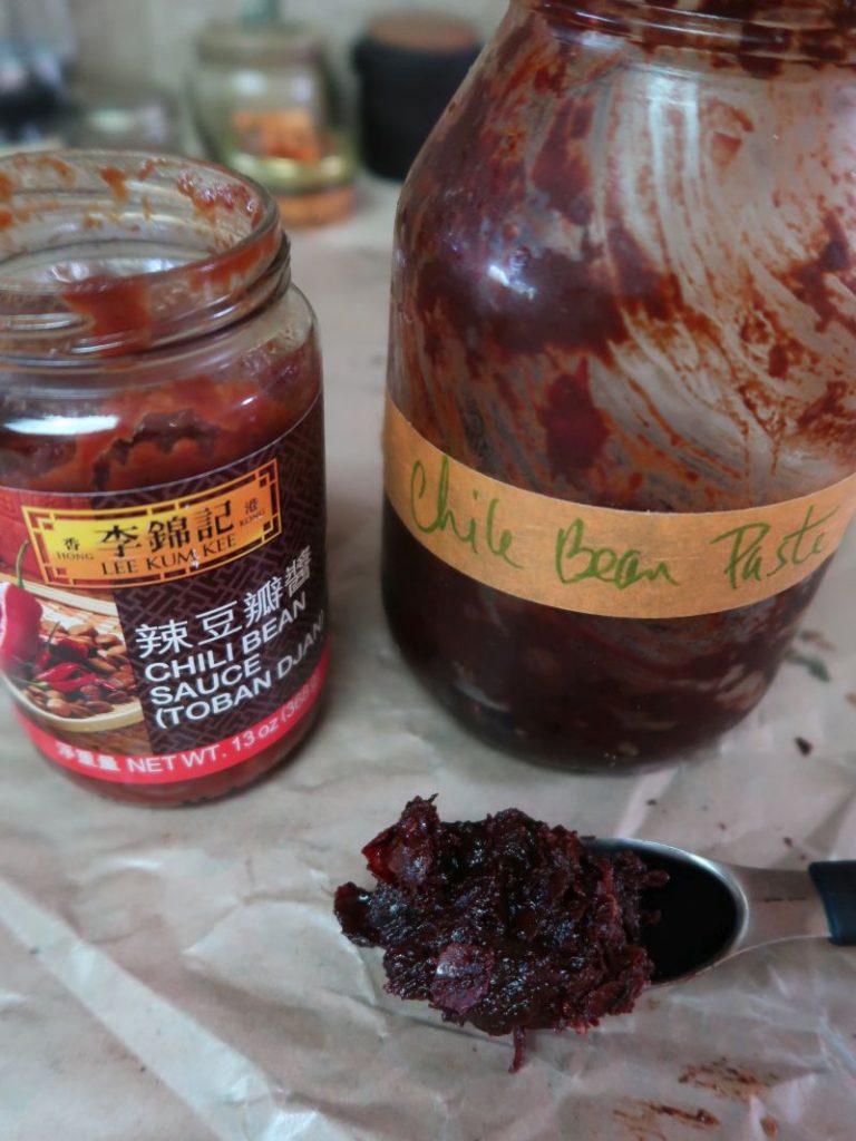 Sichuan chile bean paste and sauce