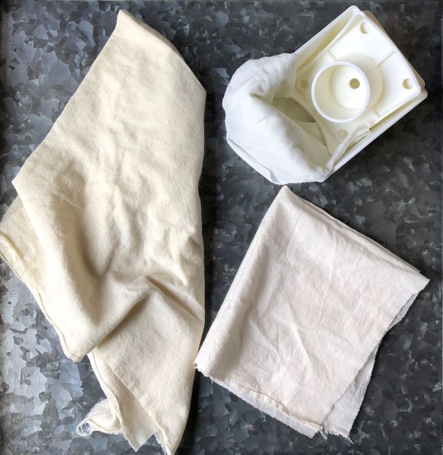 tofu making fabric
