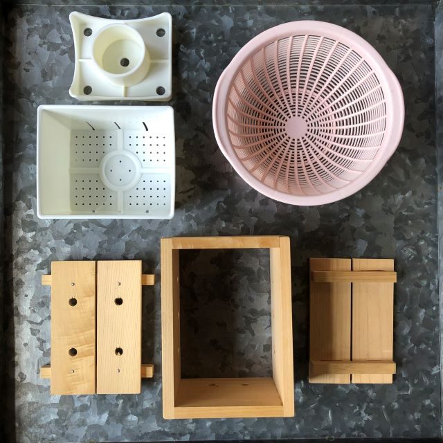 DIY tofu mold
