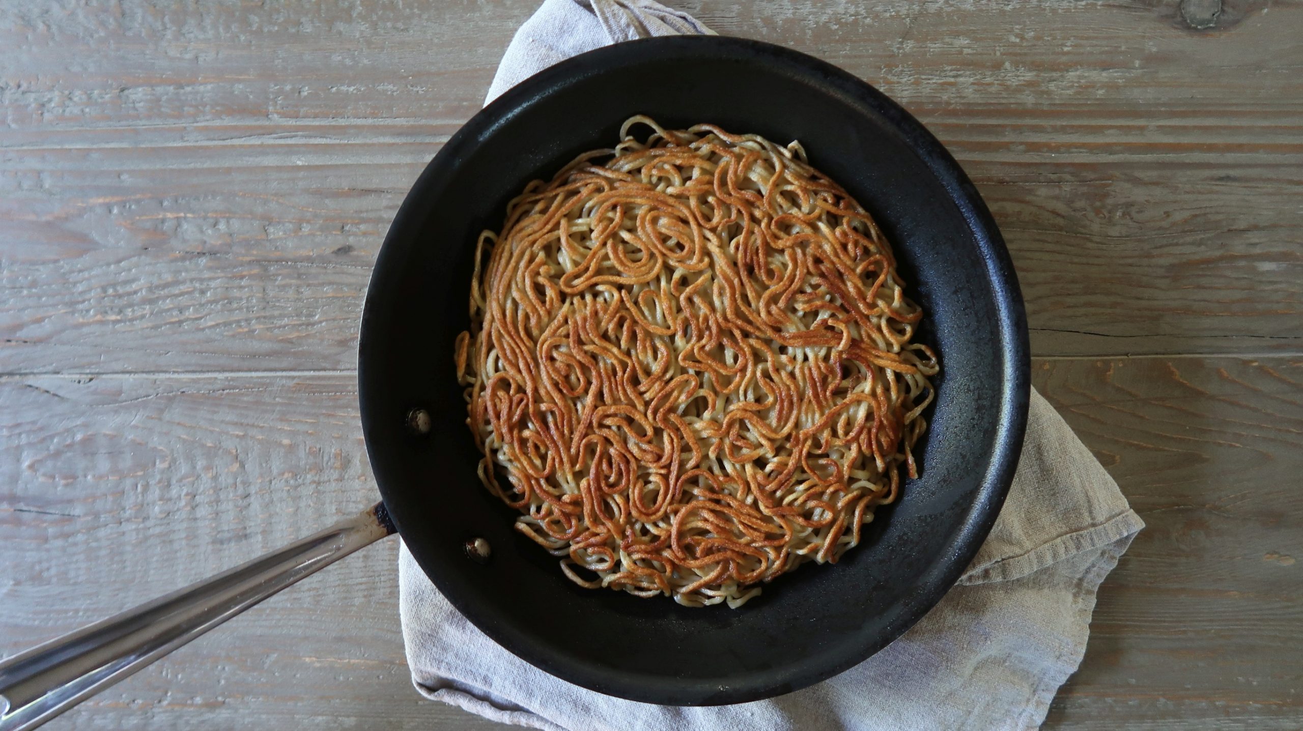 panfried noodle pancake