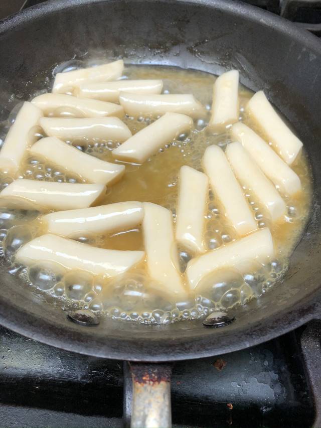 rice cakes softening