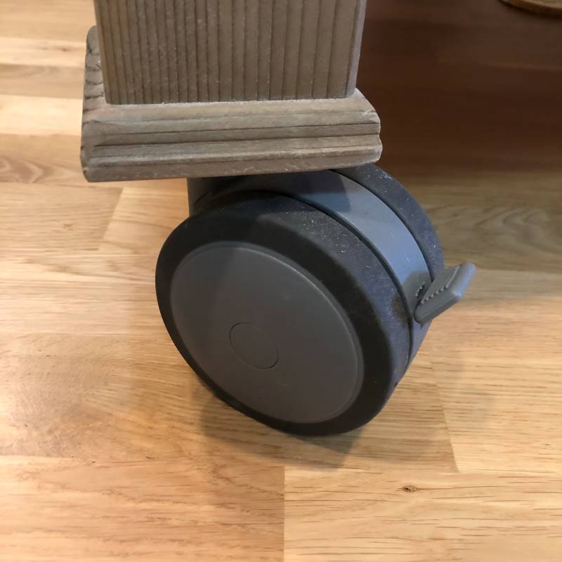 Kitchen island design -- caster