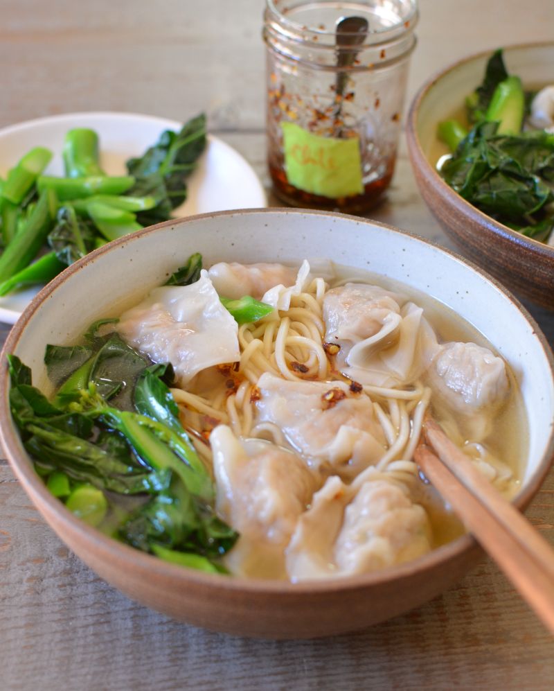 wonton noodle soup