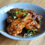 Grilled Chicken wings with hoisin